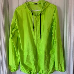 Men's Neon Green Lightweight Jacket